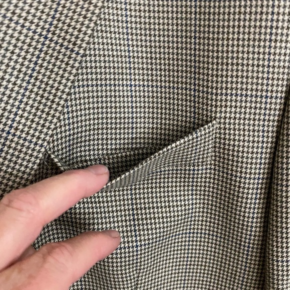 EUC MICHAEL KORS HOUNDSTOOTH PRINT SPORTS COAT - Picture 7 of 13